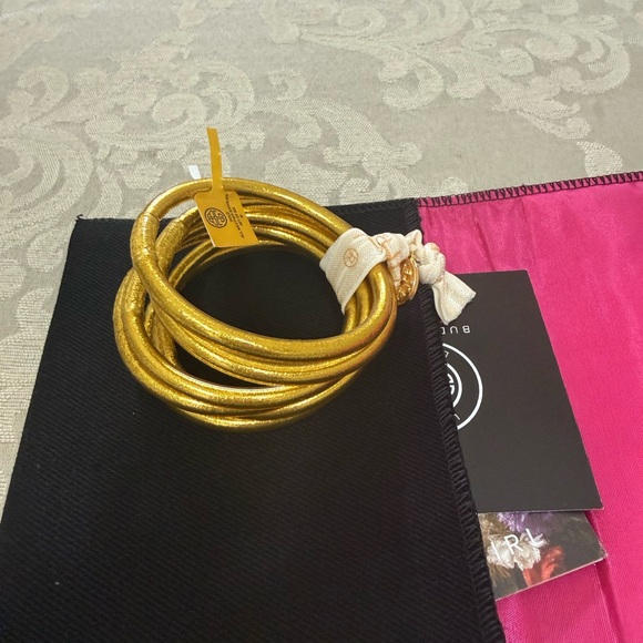 Budha Girl Gold All Weather Bangles size M - Picture 4 of 12